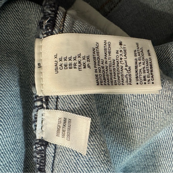 The Drop Women's Blue Denim Mini Skirt - Picture 4 of 5